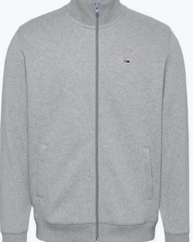 sweat zippé TOMMY JEANS GRIS