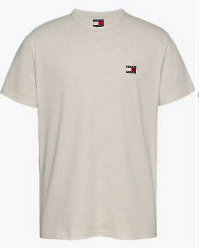 T-shirt à badge Tommy TOMMY HILFIGER Beige