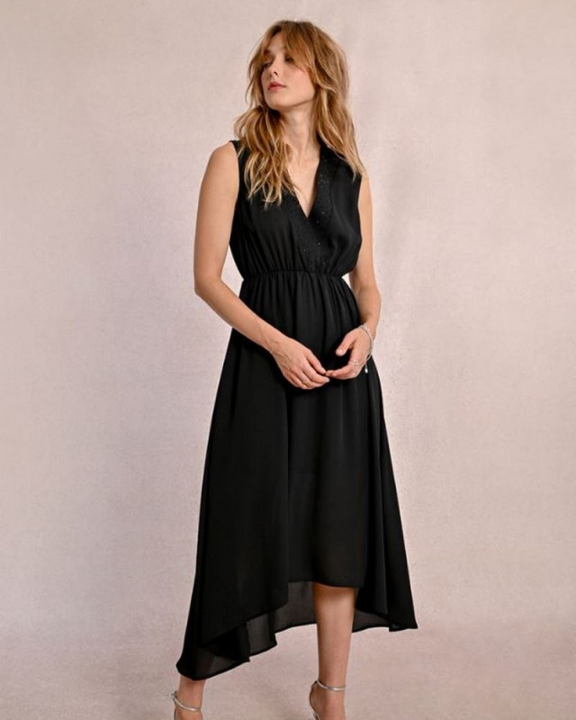 Robe Longue MOLLY BRACKEN Noir