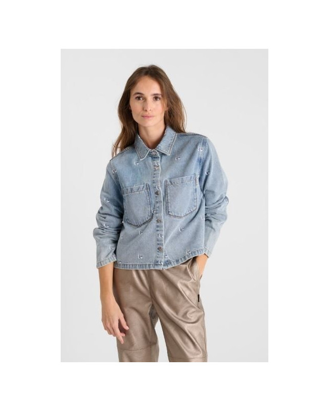 Veste Apolo LE TEMPS DES CERISES Denim