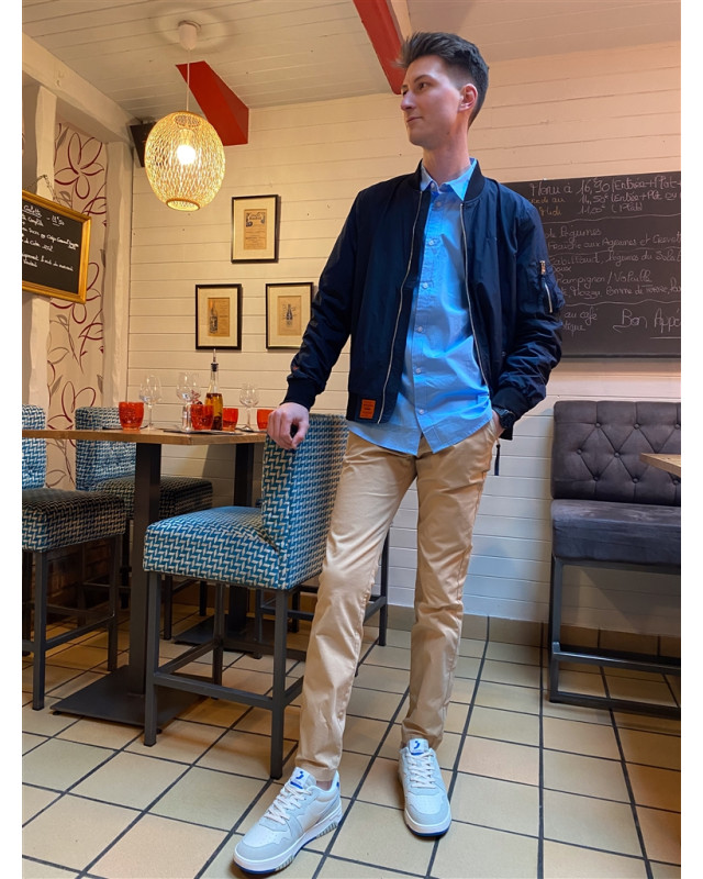 Bombers Blouson court marine