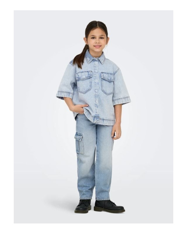 Pantalon cargo KIDS ONLY Denim