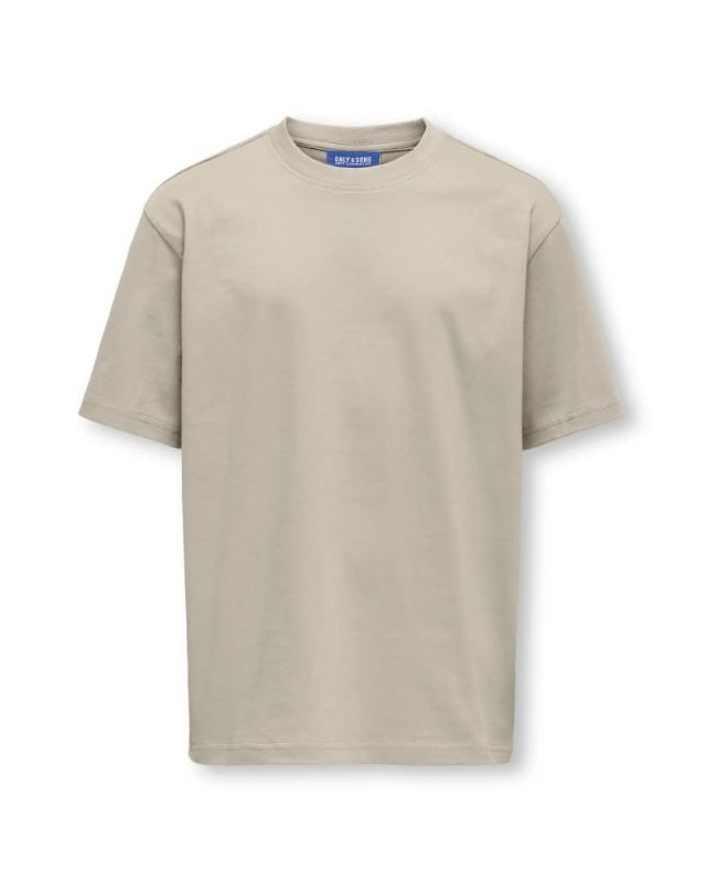 T-shirt basique ONLY&SONS JUNIOR Beige