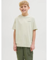 T-shirt JACK & JONES JUNIOR celadon tint