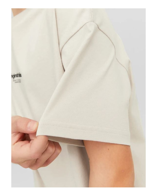 T-shirt JACK & JONES JUNIOR Ecru