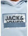 Sweat à capuche JACK & JONES JUNIOR subdued blue