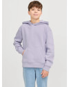 Sweat à capuche JACK & JONES JUNIOR janguild lavender