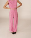 Pantalon tailleur à plis GRACE & MILA Rose