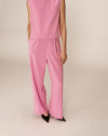 Pantalon tailleur à plis GRACE & MILA Rose