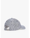 Casquette 5 panneaux en lin TOMMY HILFIGER space blue