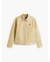 Veste zippée à logo TOMMY HILFIGER BEIGE