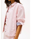 Veste en denim teinte en pièce TOMMY HILFIGER ROSE