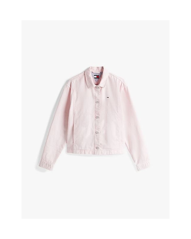 Veste en denim teinte en pièce TOMMY HILFIGER ROSE