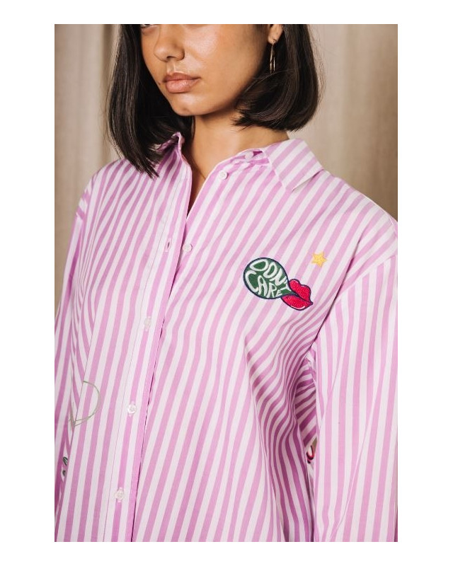 Chemise Chella Summer Patches FREEMAN f949 lilac