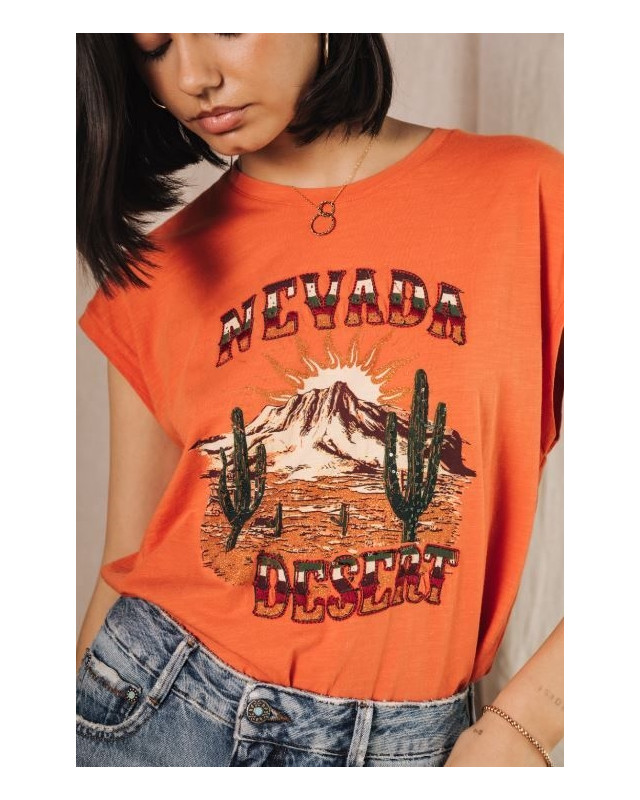 T-shirt Tarik Nevada FREEMAN f651 chili