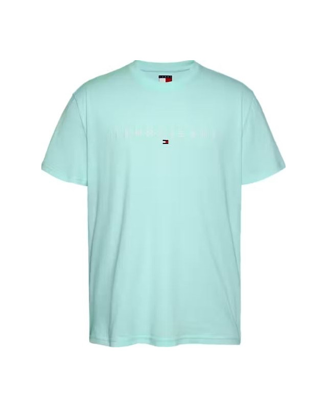 tee shirt TOMMY JEANS spring mint