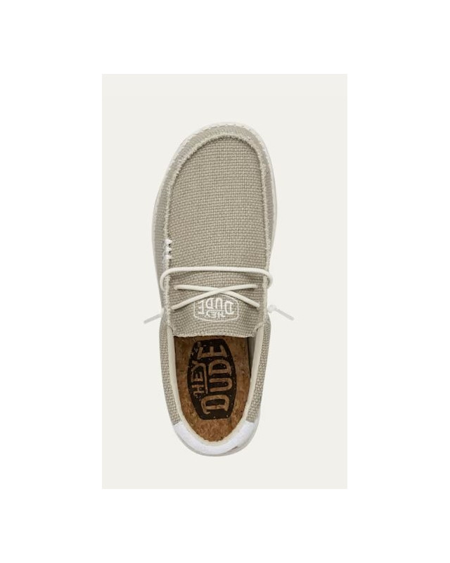 Chaussures basse HEYDUDE BLANC