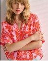 CHEMISE-LAURE+MAX rouge