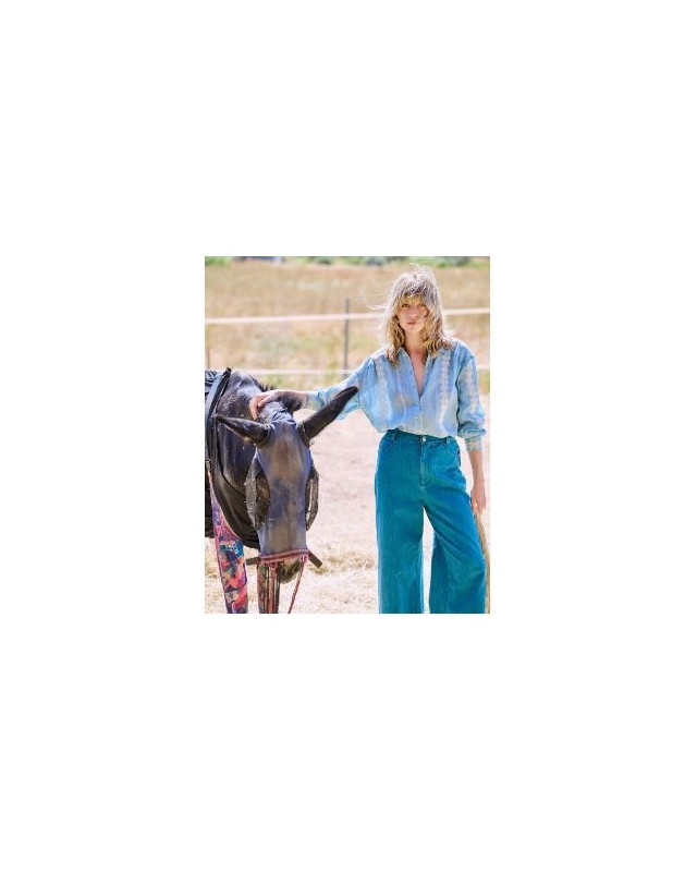 Chemisier LAURE+MAX bleu