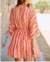 Robe courte LAURE+MAX ORANGE