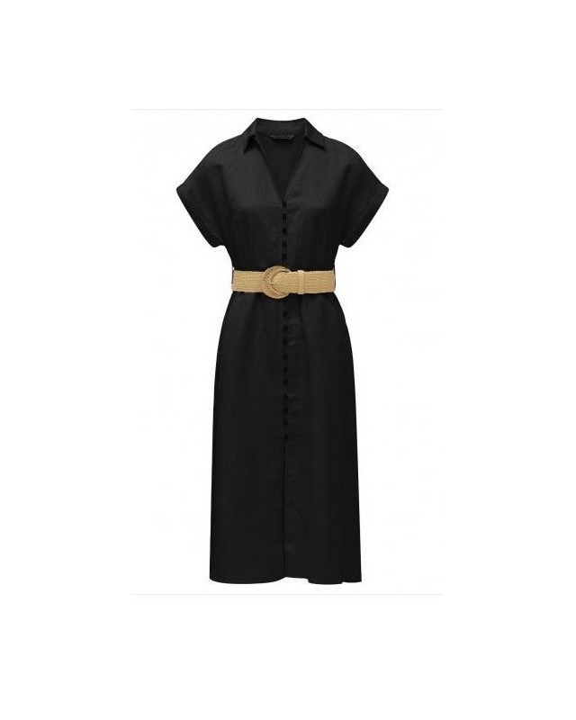 SALSA Robe Longue Noir medium light