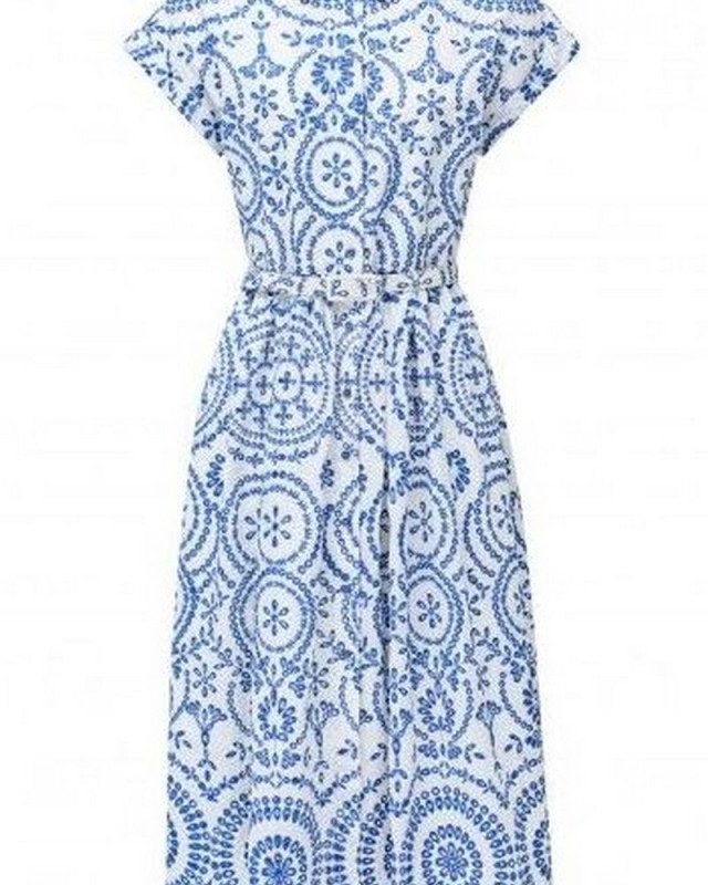 SALSA Robe Chemise bleu BLEU