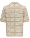 Polo manche courte ONLY&SONS Beige
