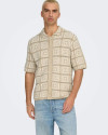 Polo manche courte ONLY&SONS Beige