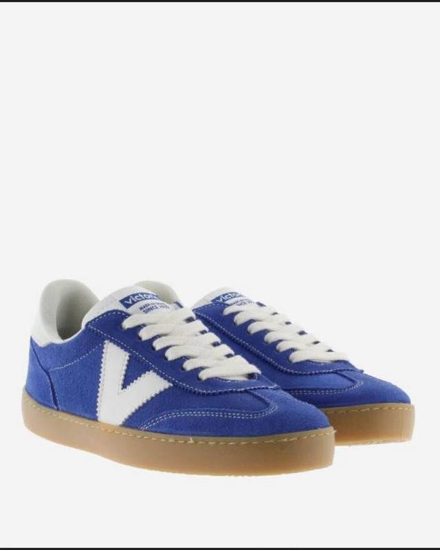 BASKET RETRO VICTORIA bleu