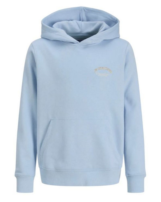Sweat à capuche JACK & JONES JUNIOR BLEU CIEL