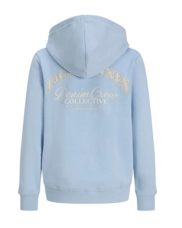 Sweat à capuche JACK & JONES JUNIOR BLEU CIEL