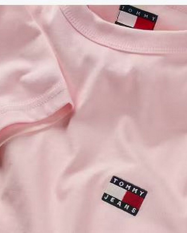 T-shirt à badge Tommy TOMMY HILFIGER ROSE