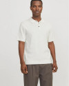 Polo manche courte JACK AND JONES Ecru