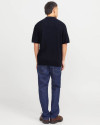 Polo manche courte JACK AND JONES Bleu marine
