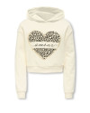 Sweat capuche KIDS ONLY antique white