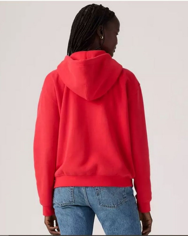 Sweat caupche LEVIS Rouge
