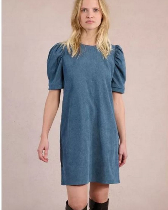 Robe courte MOLLY BRACKEN bleu denim