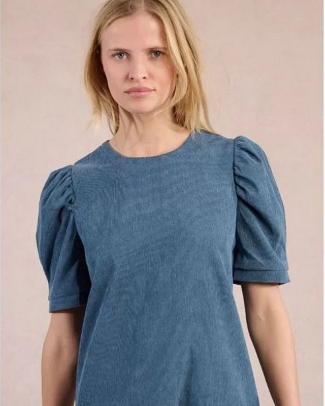 Robe courte MOLLY BRACKEN bleu denim