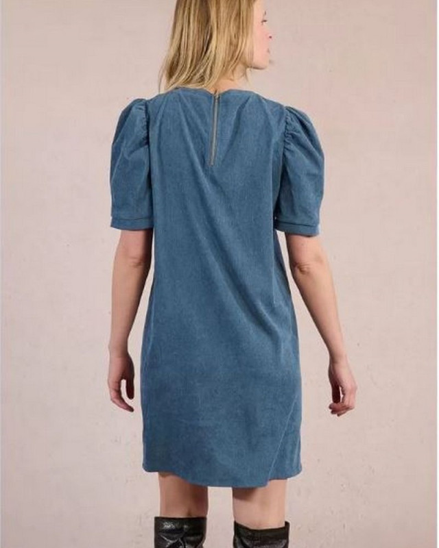 Robe courte MOLLY BRACKEN bleu denim