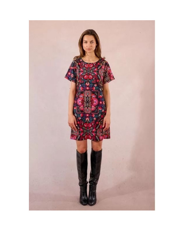 Robe courte coupe T-shirt MOLLY BRACKEN multico irina