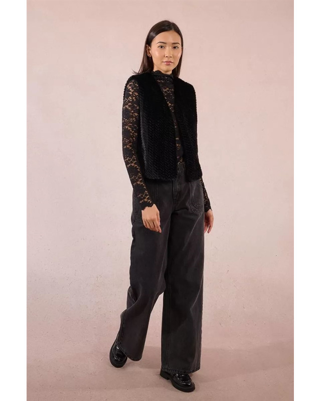 Gilet sans manche MOLLY BRACKEN Noir