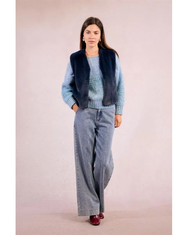 Gilet sans manche MOLLY BRACKEN Denim