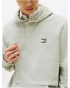 sweat a capuche TOMMY JEANS misty sage tonal