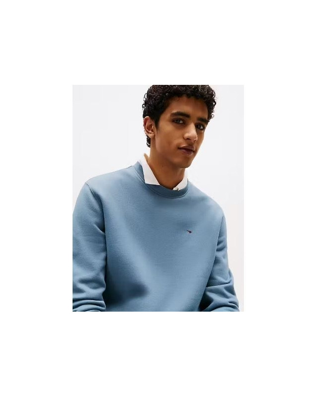 sweat col rond TOMMY JEANS blue moment