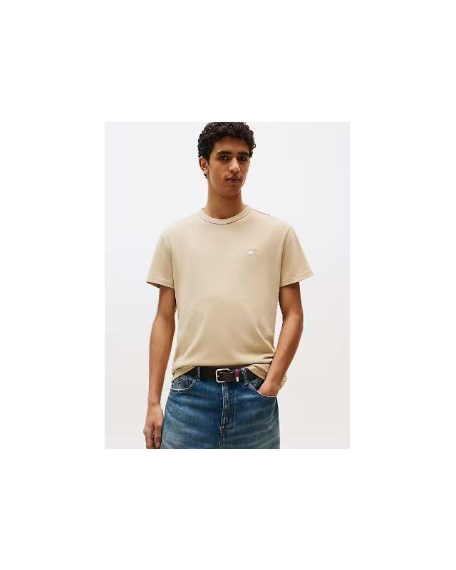 T-shirt à badge Tommy TOMMY HILFIGER Beige