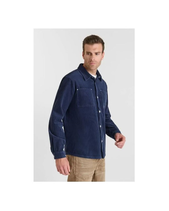 Sur Chemise LE TEMPS DES CERISES Marine