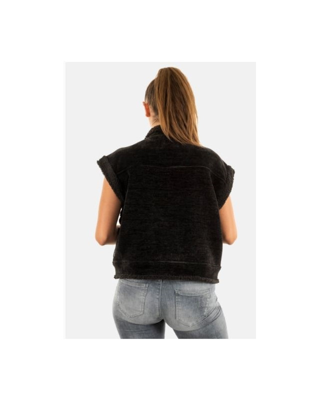 Veste sans Manche FUJI LE TEMPS DES CERISES Noir