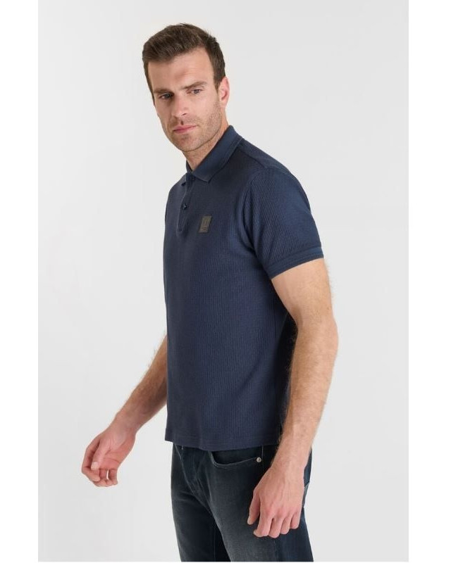 Polo sans manche LE TEMPS DES CERISES Marine