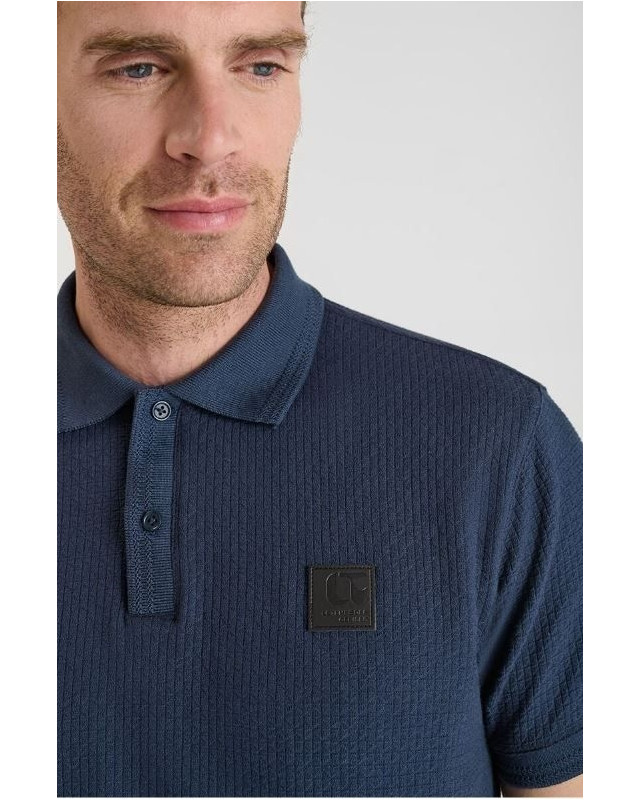 Polo sans manche LE TEMPS DES CERISES Marine