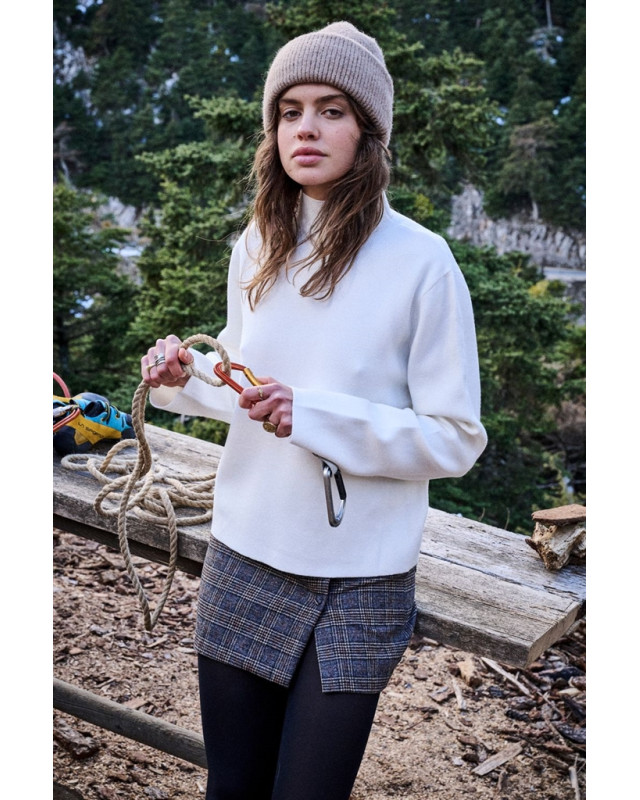 Jupe courte LAURE+ MAX carreaux